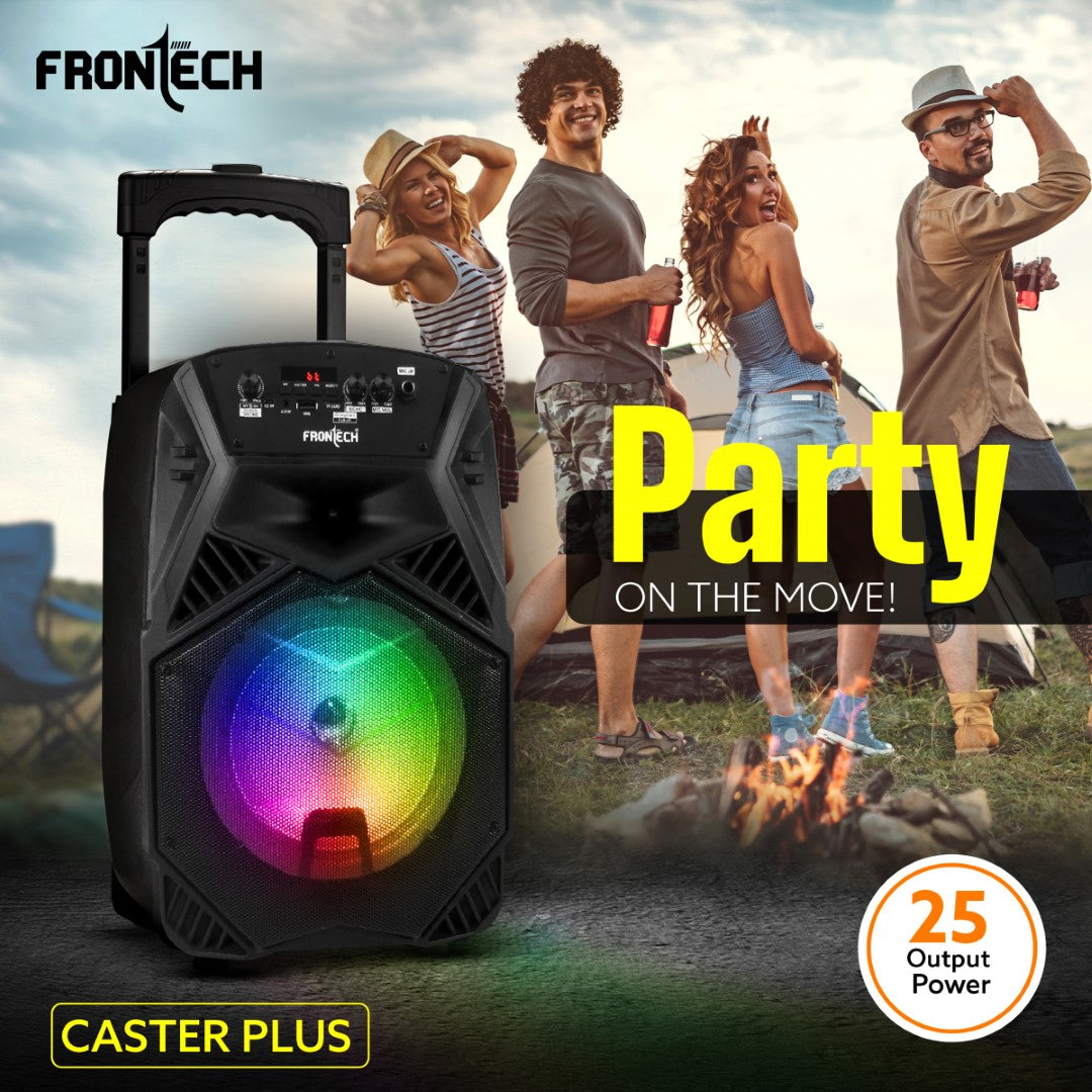 Frontech Wireless Bluetooth Trolley Speaker (SW-0209) Frontech Wireless Bluetooth Trolley Speaker (SW-0209)